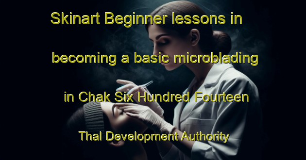 Skinart Beginner lessons in becoming a basic microblading in Chak Six Hundred Fourteen Thal Development Authority area | MicrobladingTraining | MicrobladingClasses | SkinartTraining-Pakistan
